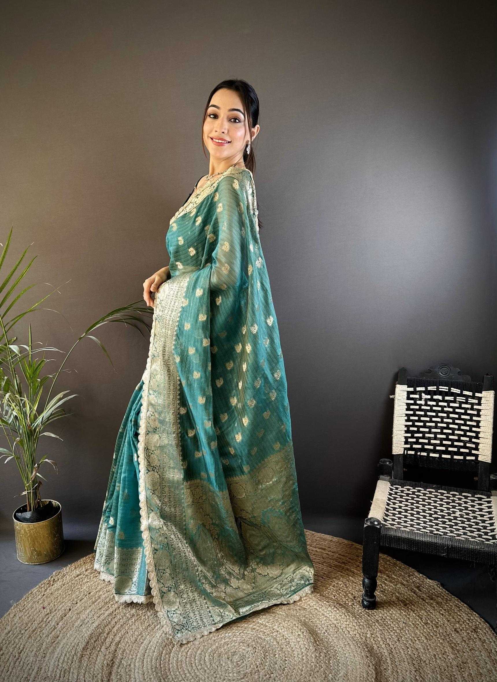 Ynf Crush Silk RIN211 Mohini-Vol-17 Sarees Wholesale Designer Sarees Fancy Sarees Tissue Silk Saree Manufacturer