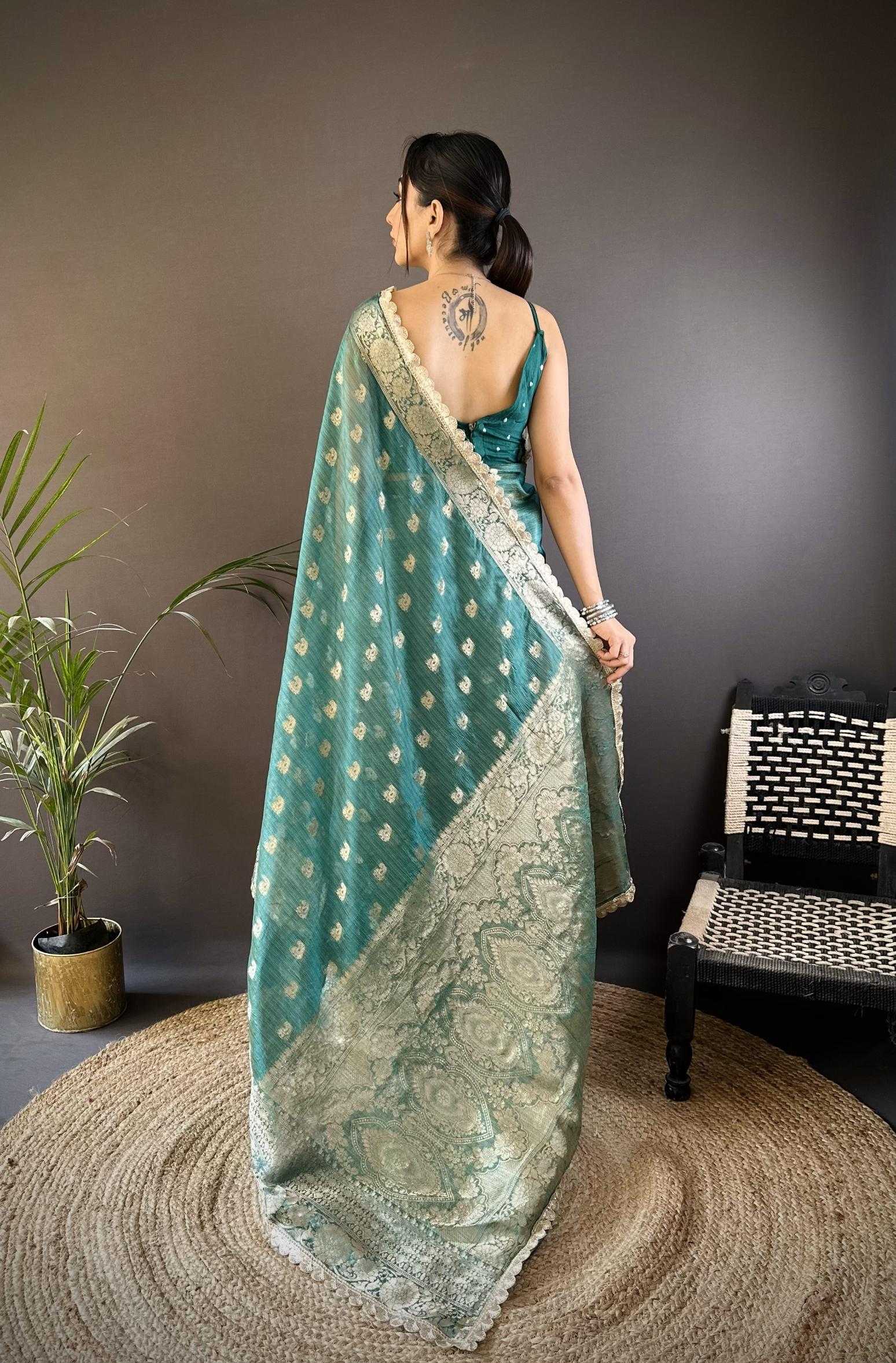 Ynf Crush Silk RIN211 Mohini-Vol-17 Sarees Wholesale Designer Sarees Fancy Sarees Tissue Silk Saree Manufacturer