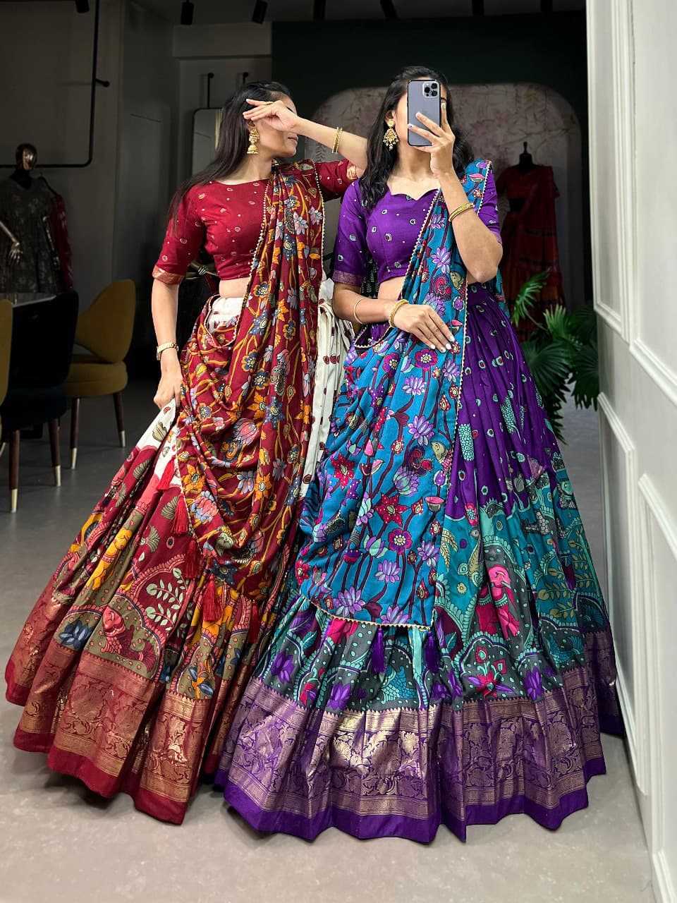 Ynf Dola Silk KESH495 401 Lehengas Festive Collections Wholesale Fancy Lehenga Traditional Lehenga Navratri Chaniya Choli Manufacturer
