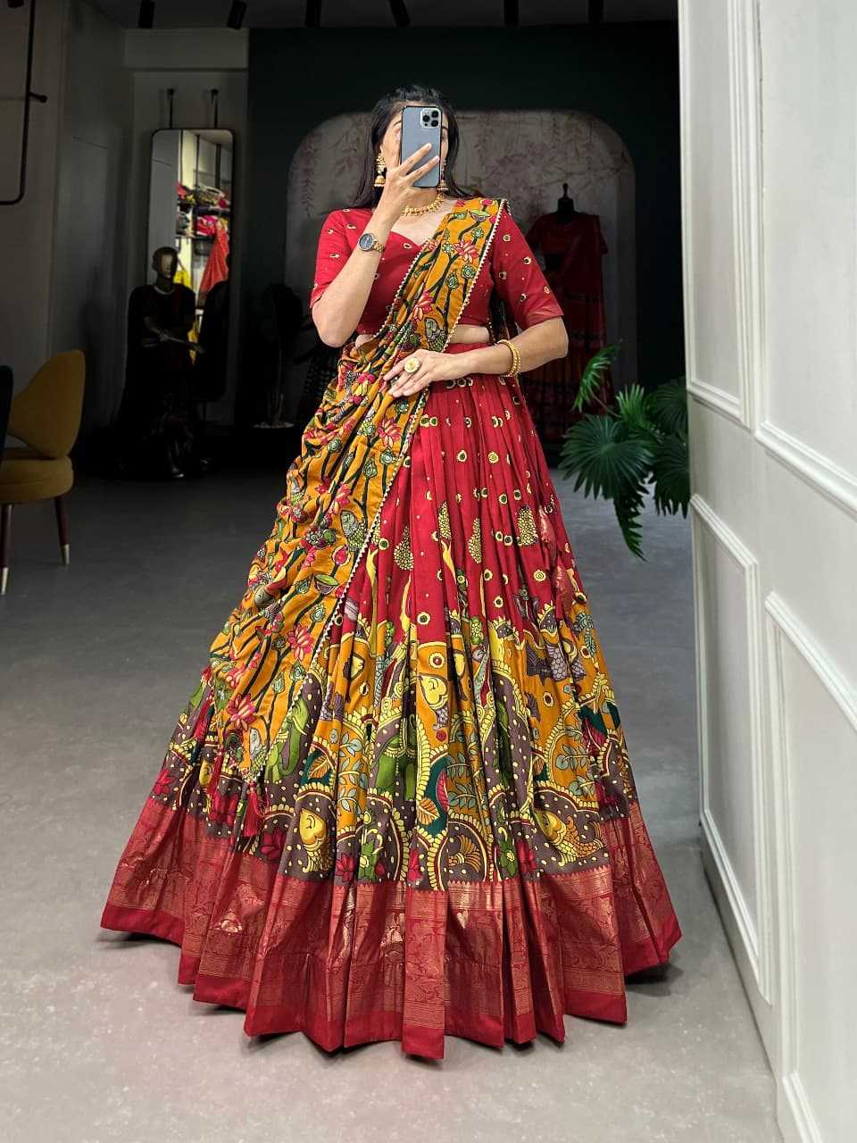 Ynf Dola Silk KESH495 401 Lehengas Festive Collections Wholesale Fancy Lehenga Traditional Lehenga Navratri Chaniya Choli Manufacturer