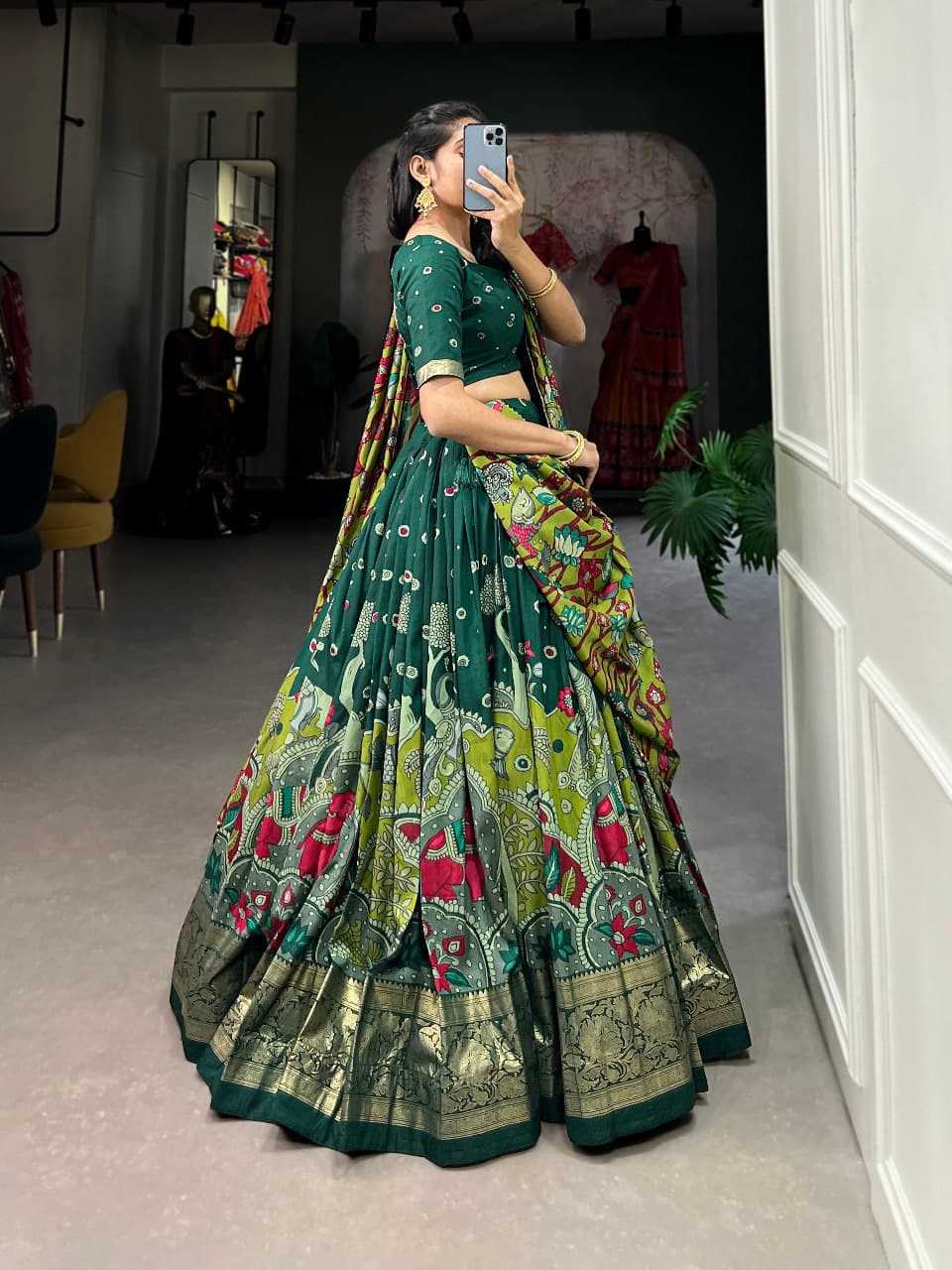Ynf Dola Silk KESH495 401 Lehengas Festive Collections Wholesale Fancy Lehenga Traditional Lehenga Navratri Chaniya Choli Manufacturer