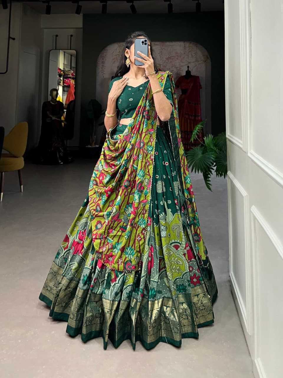 Ynf Dola Silk KESH495 401 Lehengas Festive Collections Wholesale Fancy Lehenga Traditional Lehenga Navratri Chaniya Choli Manufacturer