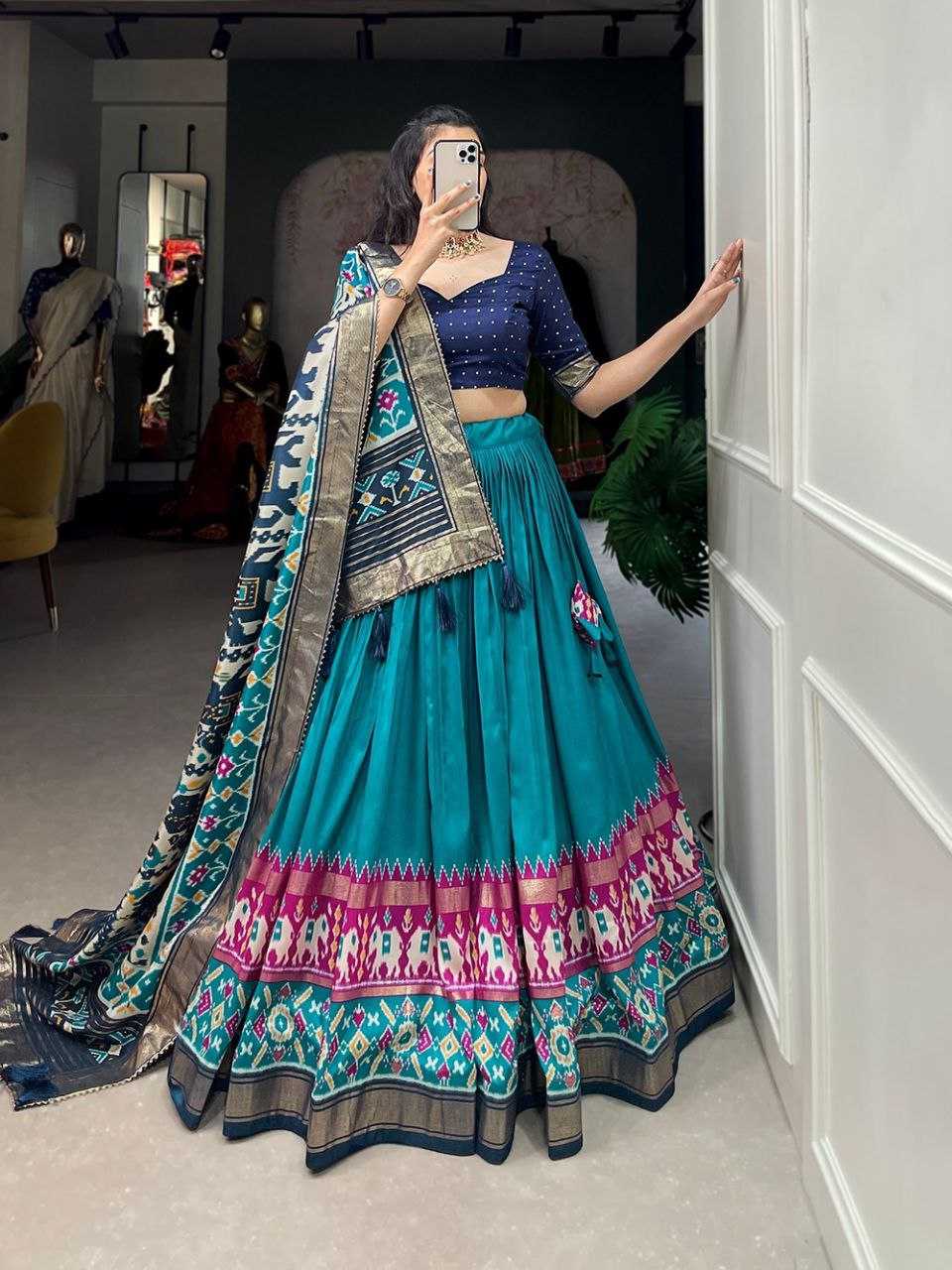 Ynf Dola Silk KESH495 403 Lehengas Festive Collections Wholesale Fancy Lehenga Rajwada Lehenga Lehenga With Cancan Navratri Chaniya Choli Manufacturer