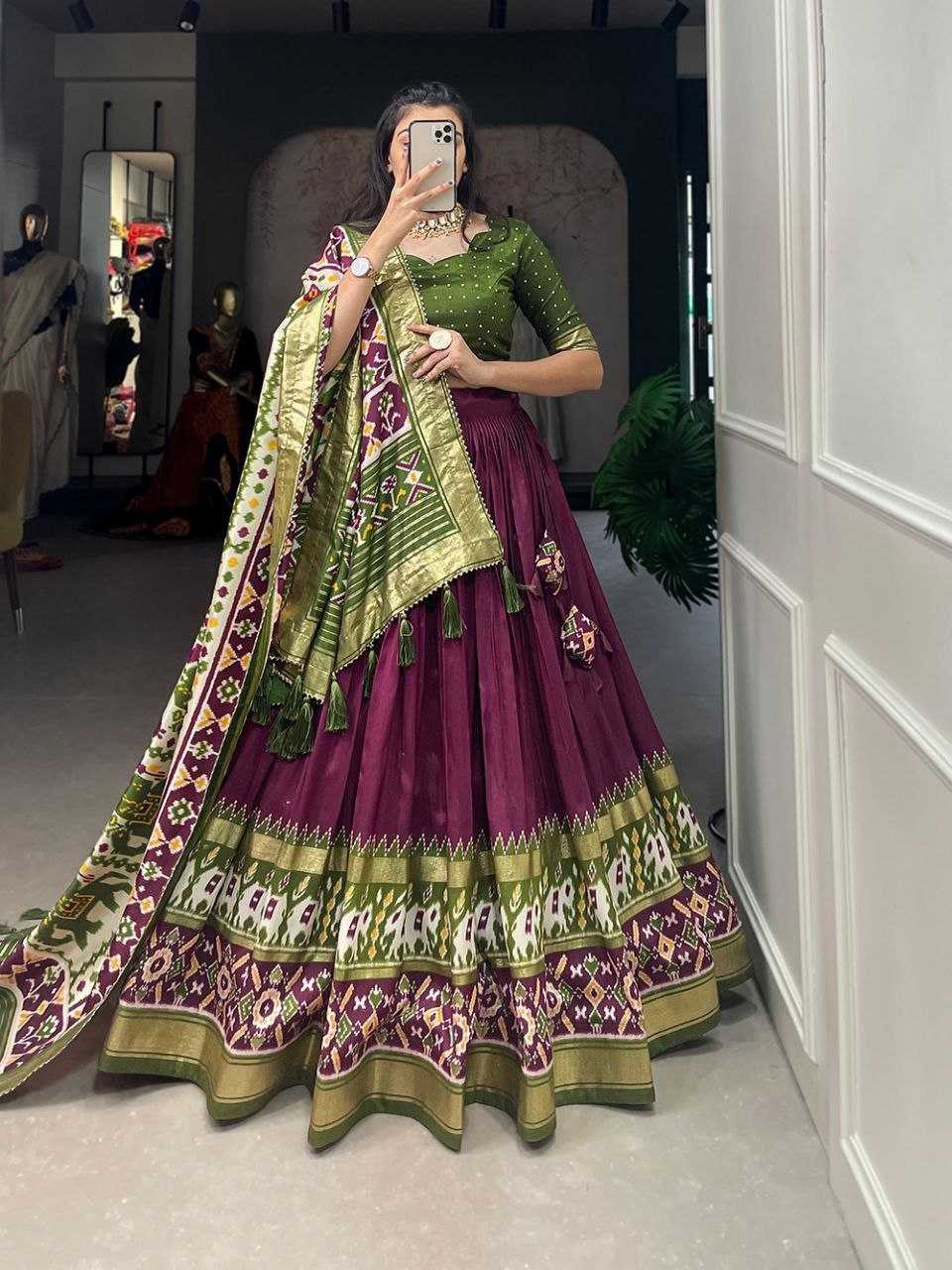 Ynf Dola Silk KESH495 403 Lehengas Festive Collections Wholesale Fancy Lehenga Rajwada Lehenga Lehenga With Cancan Navratri Chaniya Choli Manufacturer