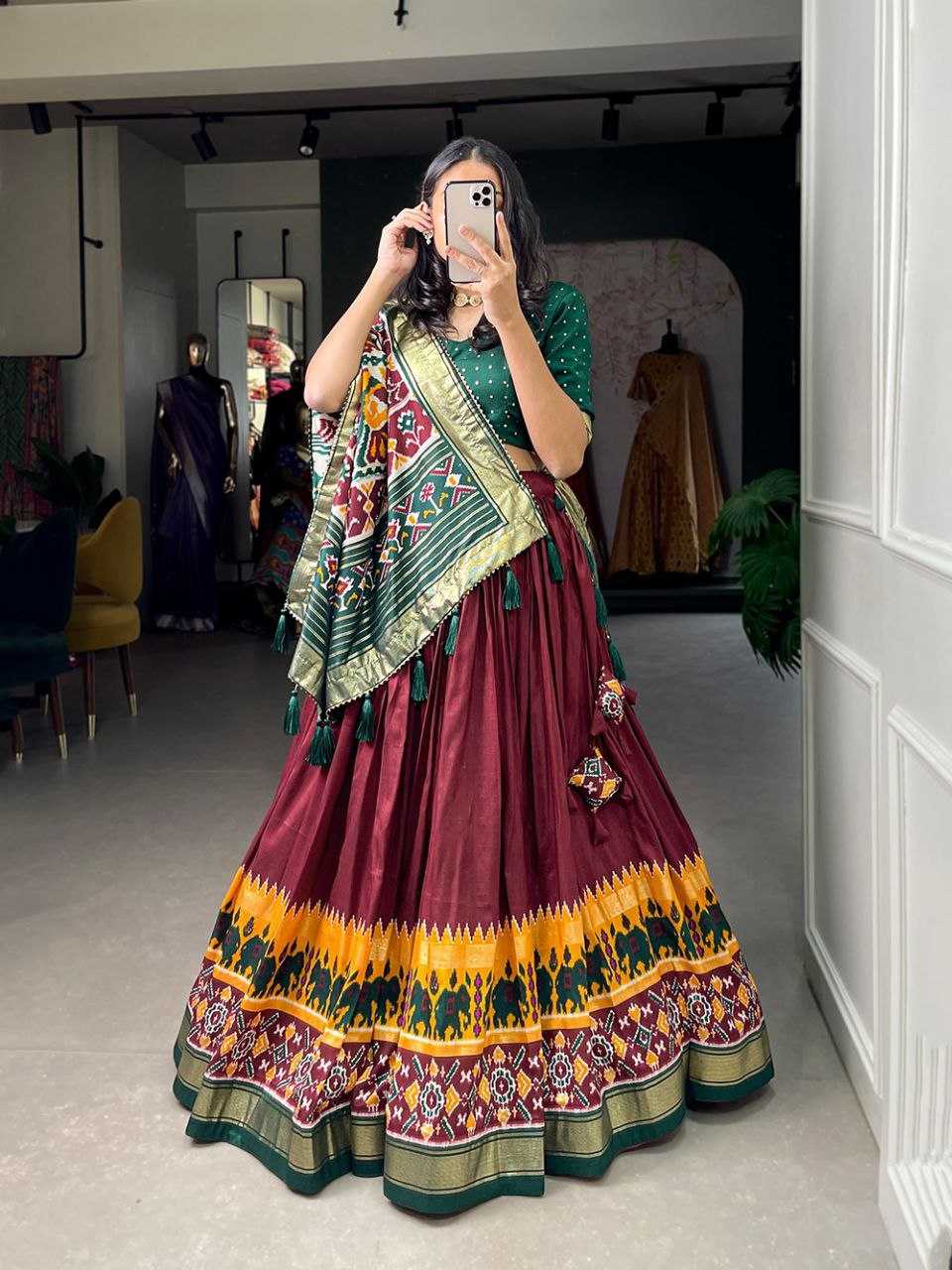 Ynf Dola Silk KESH495 403 Lehengas Festive Collections Wholesale Fancy Lehenga Rajwada Lehenga Lehenga With Cancan Navratri Chaniya Choli Manufacturer