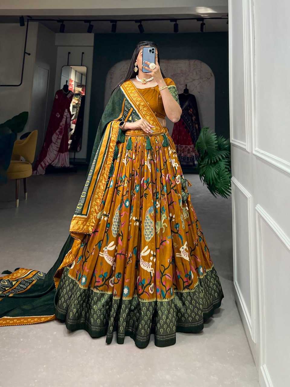 Ynf Dola Silk KESH495 405 Lehengas Wholesale Fancy Lehenga Rajwada Lehenga Chaniya Choli Manufacturer