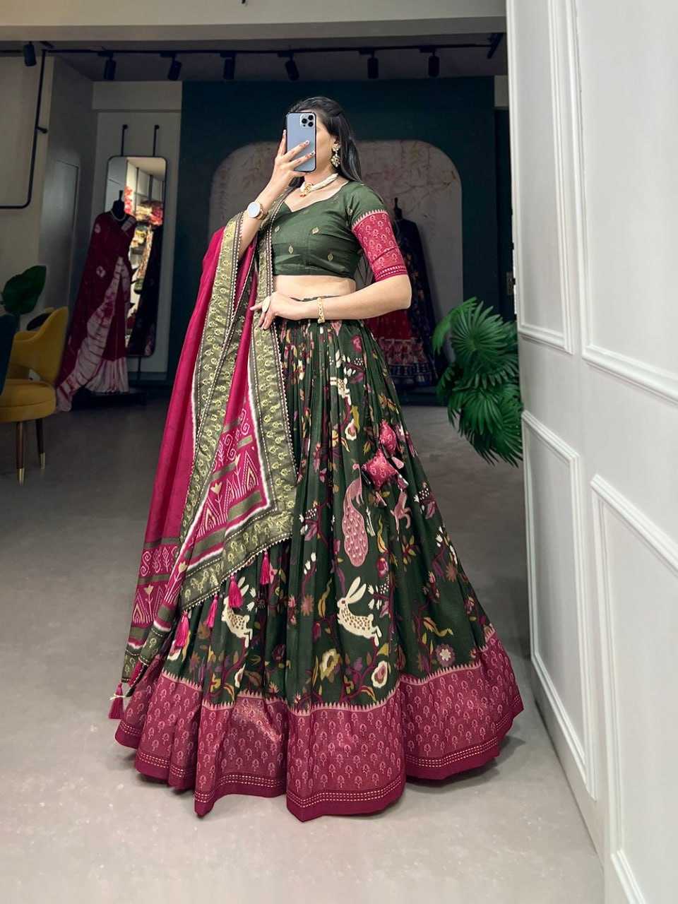 Ynf Dola Silk KESH495 405 Lehengas Wholesale Fancy Lehenga Rajwada Lehenga Chaniya Choli Manufacturer