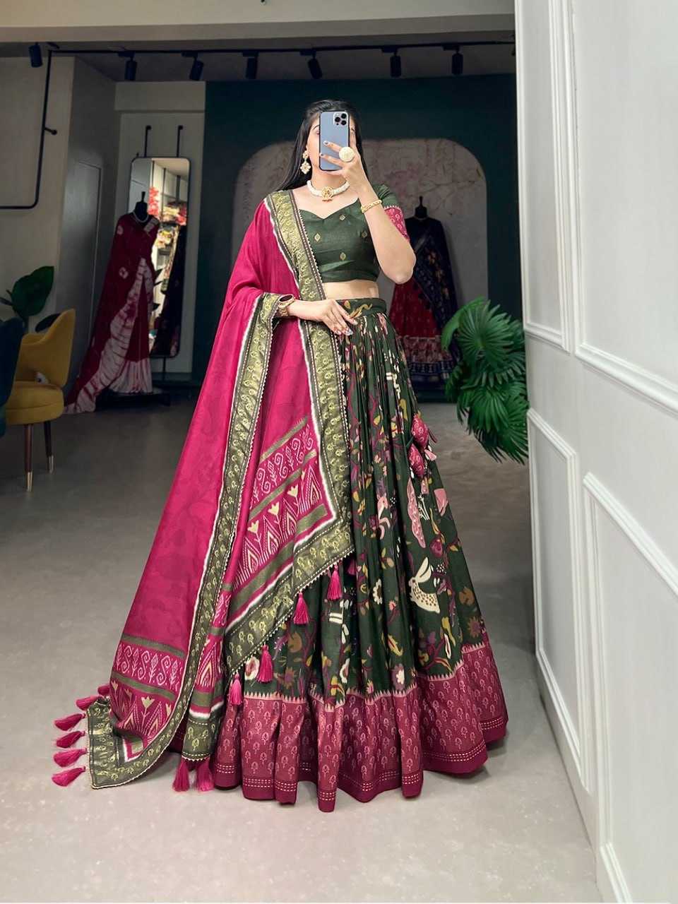 Ynf Dola Silk KESH495 405 Lehengas Wholesale Fancy Lehenga Rajwada Lehenga Chaniya Choli Manufacturer