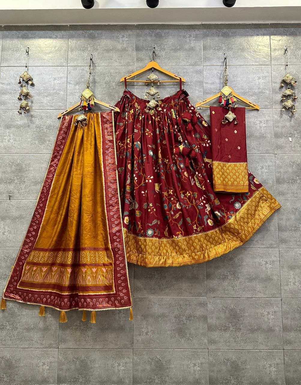 Ynf Dola Silk KESH495 405 Lehengas Wholesale Fancy Lehenga Rajwada Lehenga Chaniya Choli Manufacturer