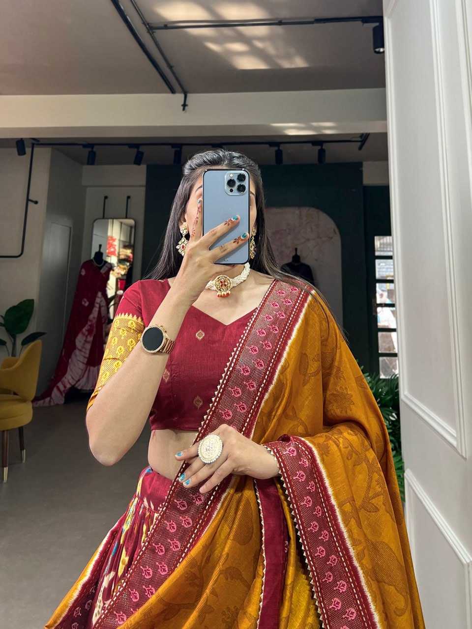 Ynf Dola Silk KESH495 405 Lehengas Wholesale Fancy Lehenga Rajwada Lehenga Chaniya Choli Manufacturer