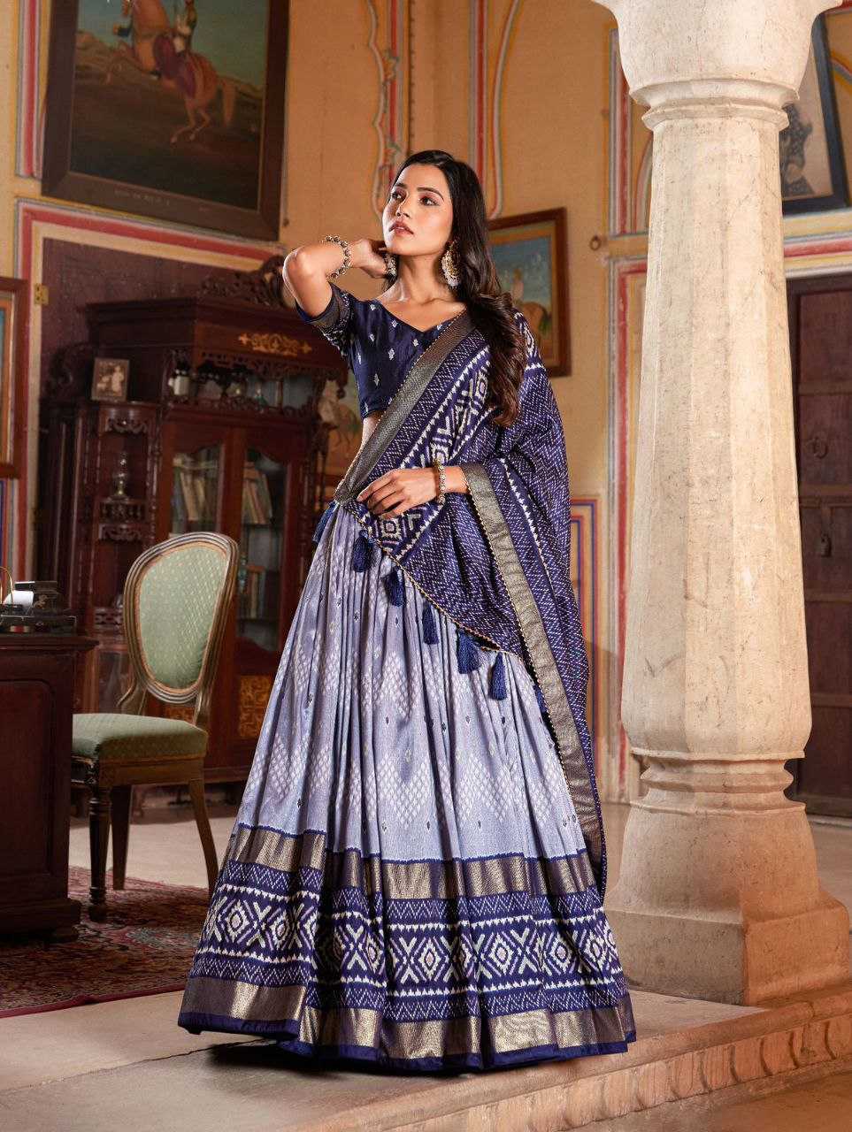 Ynf Dola Silk KESH495 406 Lehengas Wholesale Fancy Lehenga Chaniya Choli Lehenga With Cancan Manufacturer