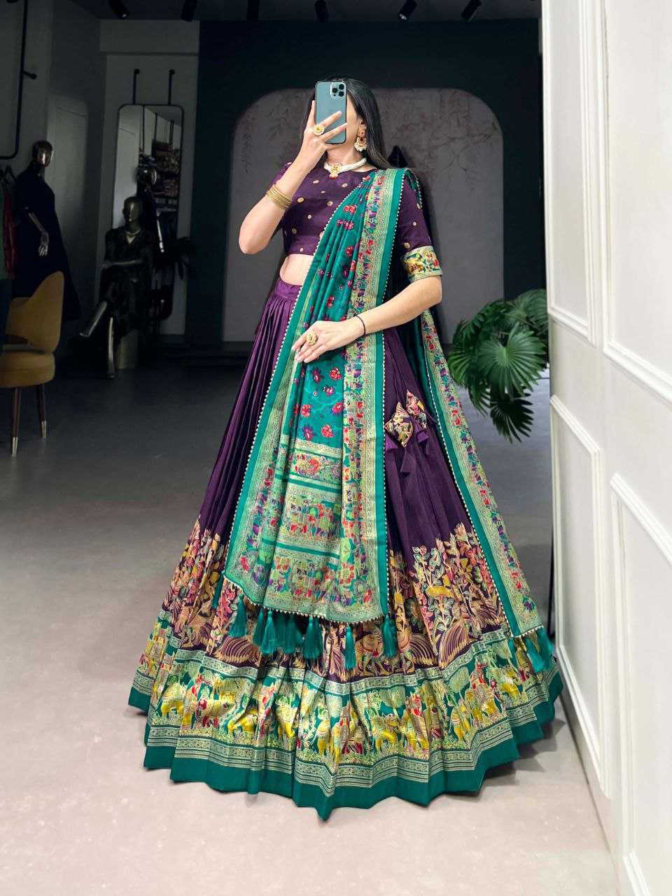 Ynf Dola Silk KESH495 portals Lehengas Wedding Collections Wholesale Chaniya Choli Sangeet Outfits Manufacturer