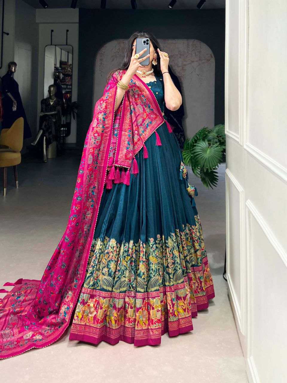 Ynf Dola Silk KESH495 portals Lehengas Wedding Collections Wholesale Chaniya Choli Sangeet Outfits Manufacturer