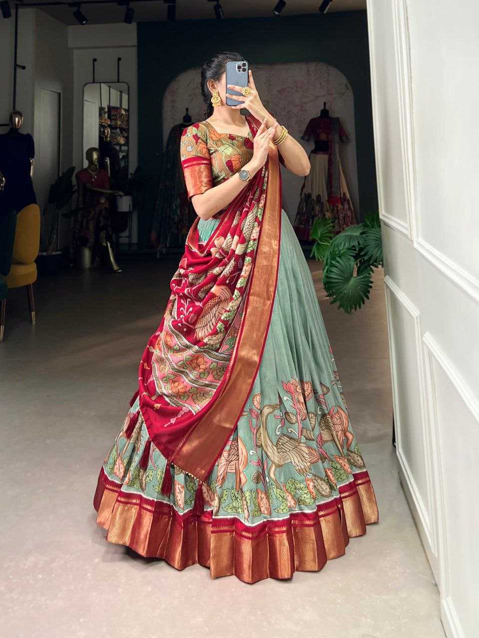 Ynf Dola Silk KESH495 Portals Lehengas Wholesale Fancy Lehenga Rajwada Lehenga Chaniya Choli Lehenga With Cancan Manufacturer