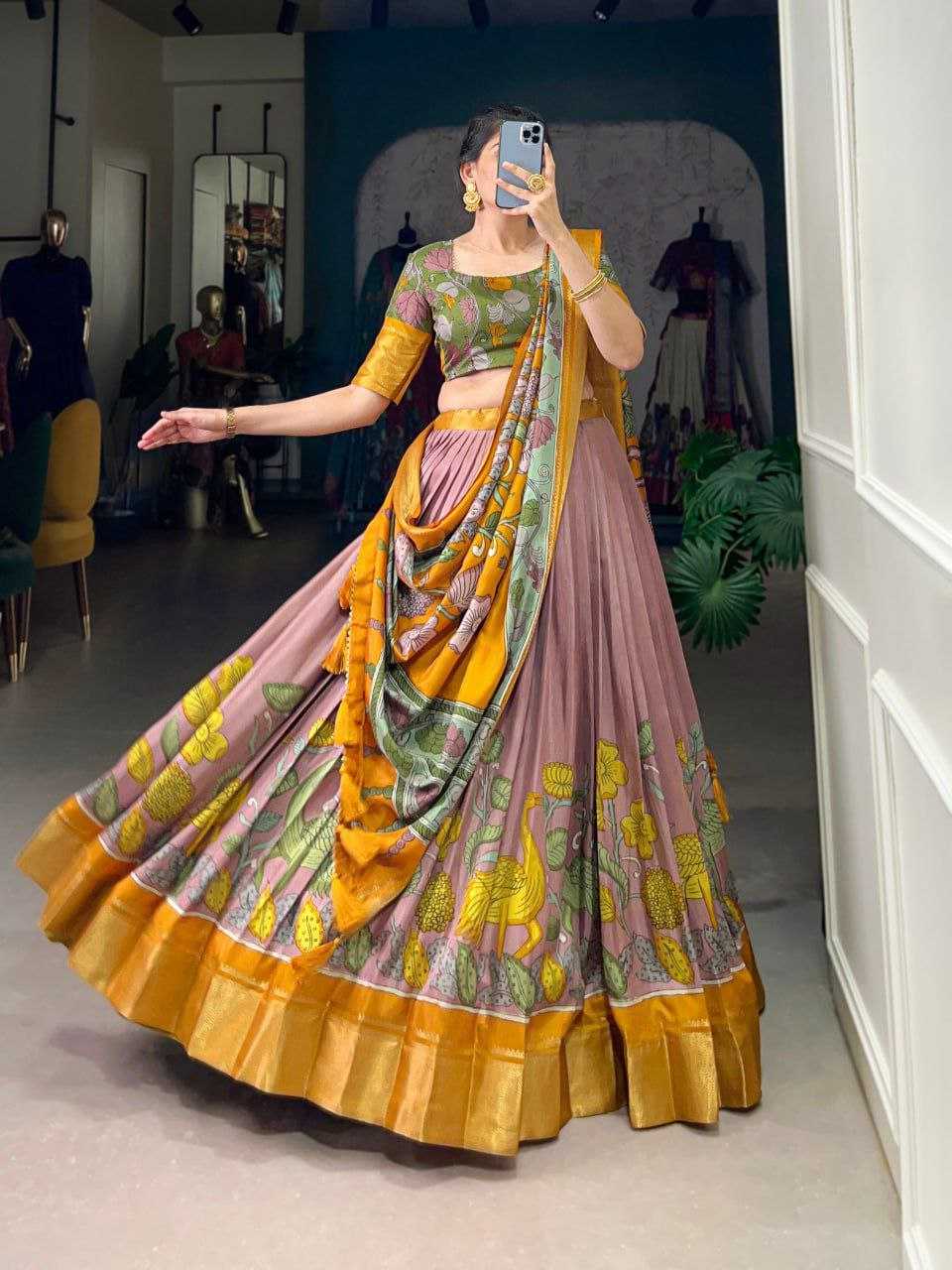 Ynf Dola Silk KESH495 Portals Lehengas Wholesale Fancy Lehenga Rajwada Lehenga Chaniya Choli Lehenga With Cancan Manufacturer