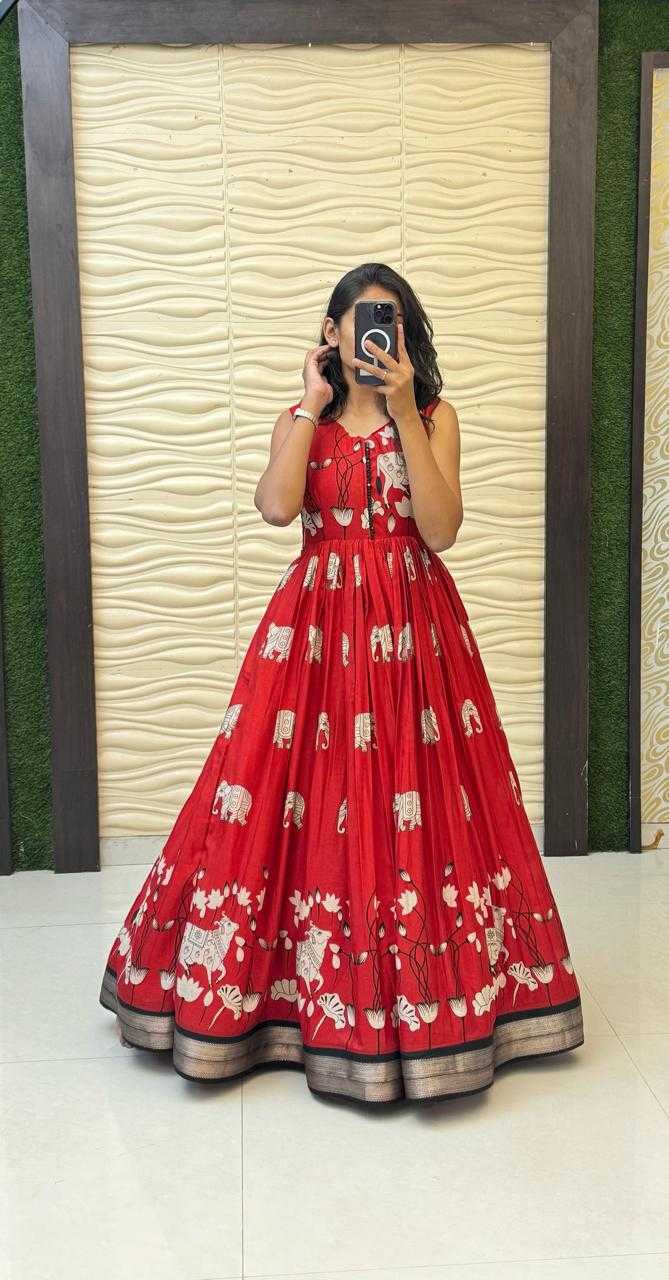 Ynf Dola Silk KESH503 81111 Gowns Plus Size Collections Wholesale Printed Gowns Designer Gowns Silk Gowns Manufacturer