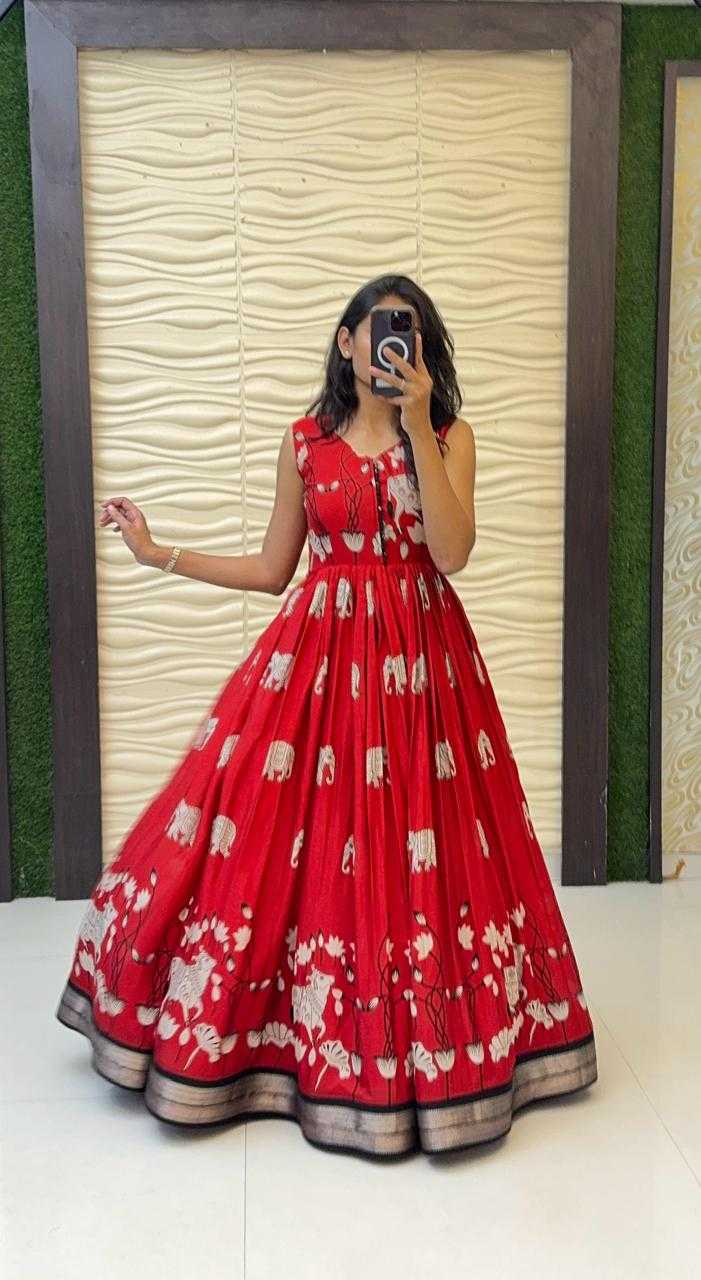 Ynf Dola Silk KESH503 81111 Gowns Plus Size Collections Wholesale Printed Gowns Designer Gowns Silk Gowns Manufacturer