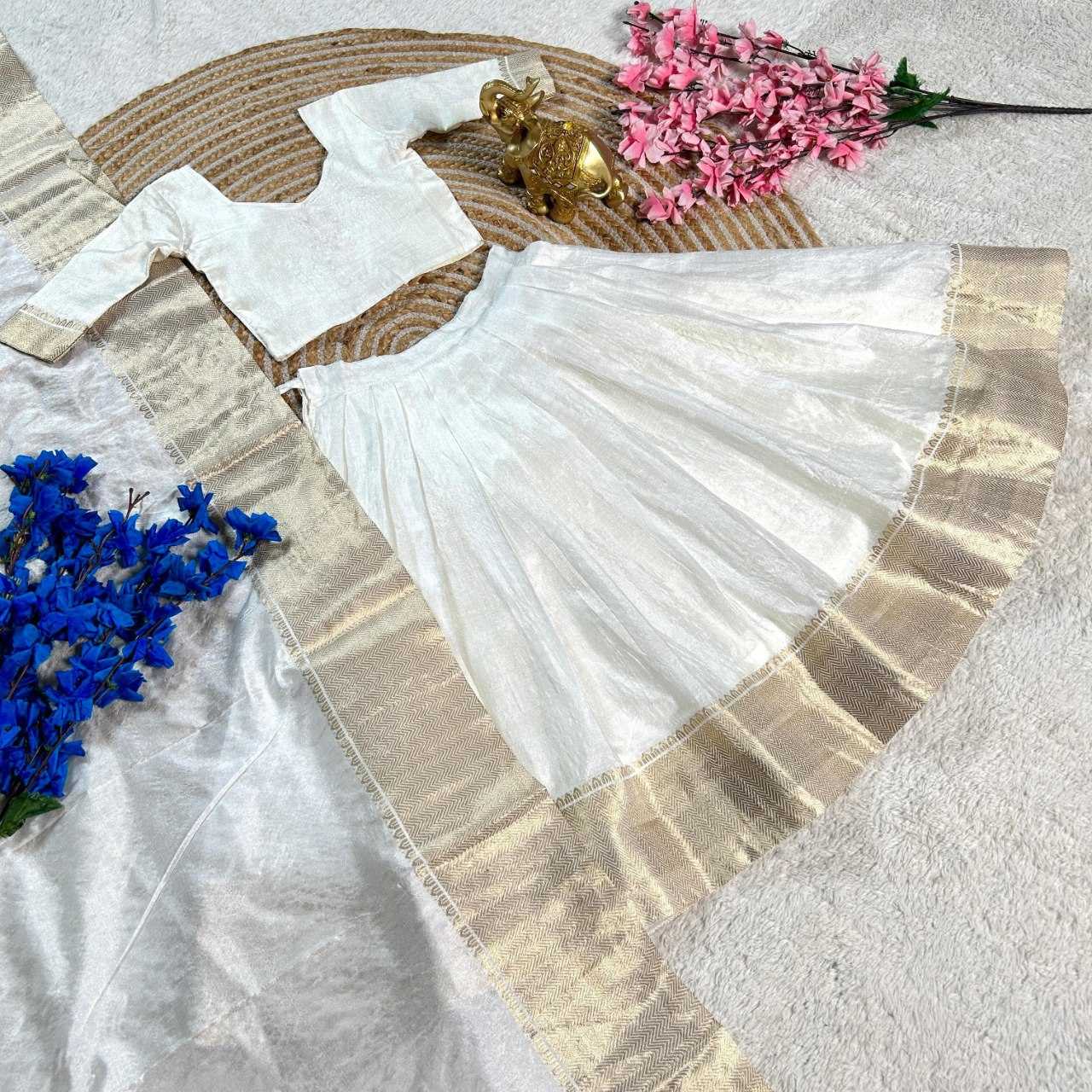 Ynf Dola Silk KESH505 346 Kids Wear Wholesale Kids Lehenga Embroidered Frock Kids Lehenga Choli Manufacturer