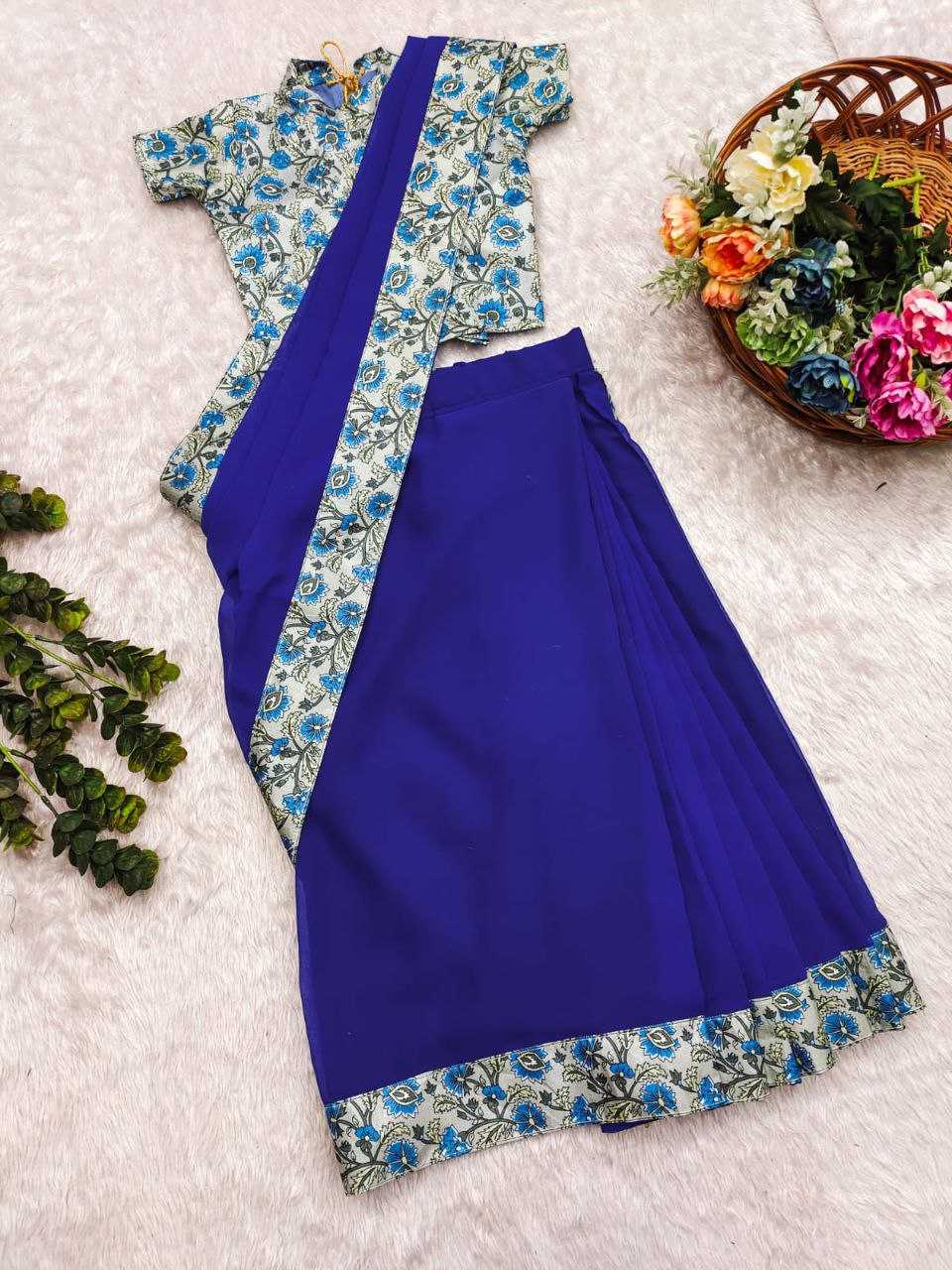 Ynf Dola Silk KESH505 350 Kids Wear Wholesale Kids Saree Dress Manufacturer