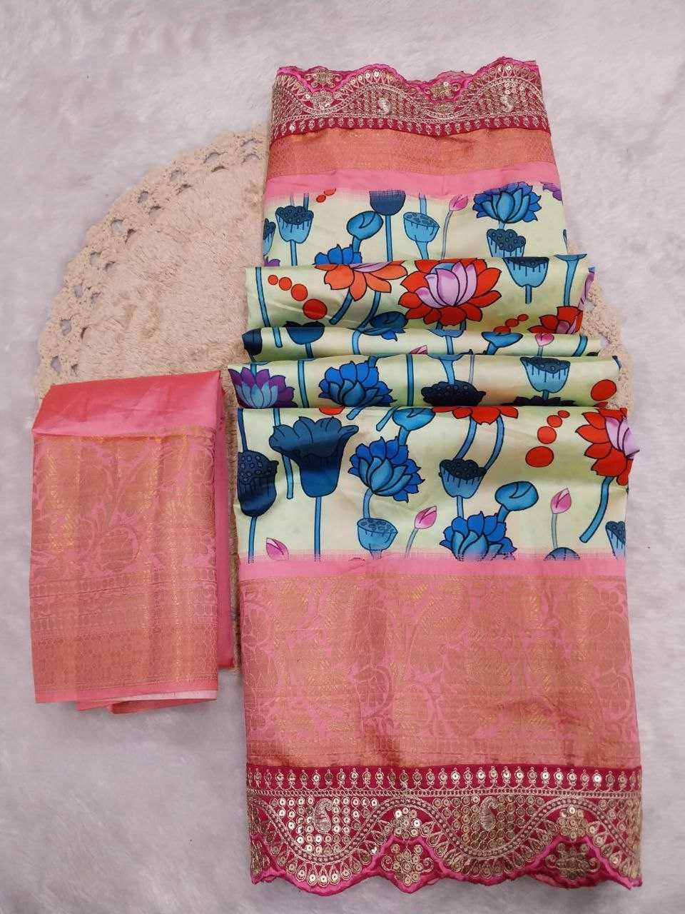 Ynf Dola Silk RIN171 596 Sarees Wedding Collections Festive Collections Wholesale Sequence Sarees Silk Sarees Sarees With Blouse Manufacturer