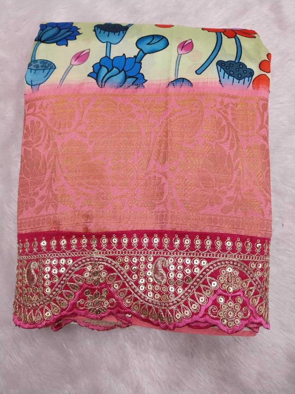 Ynf Dola Silk RIN171 596 Sarees Wedding Collections Festive Collections Wholesale Sequence Sarees Silk Sarees Sarees With Blouse Manufacturer