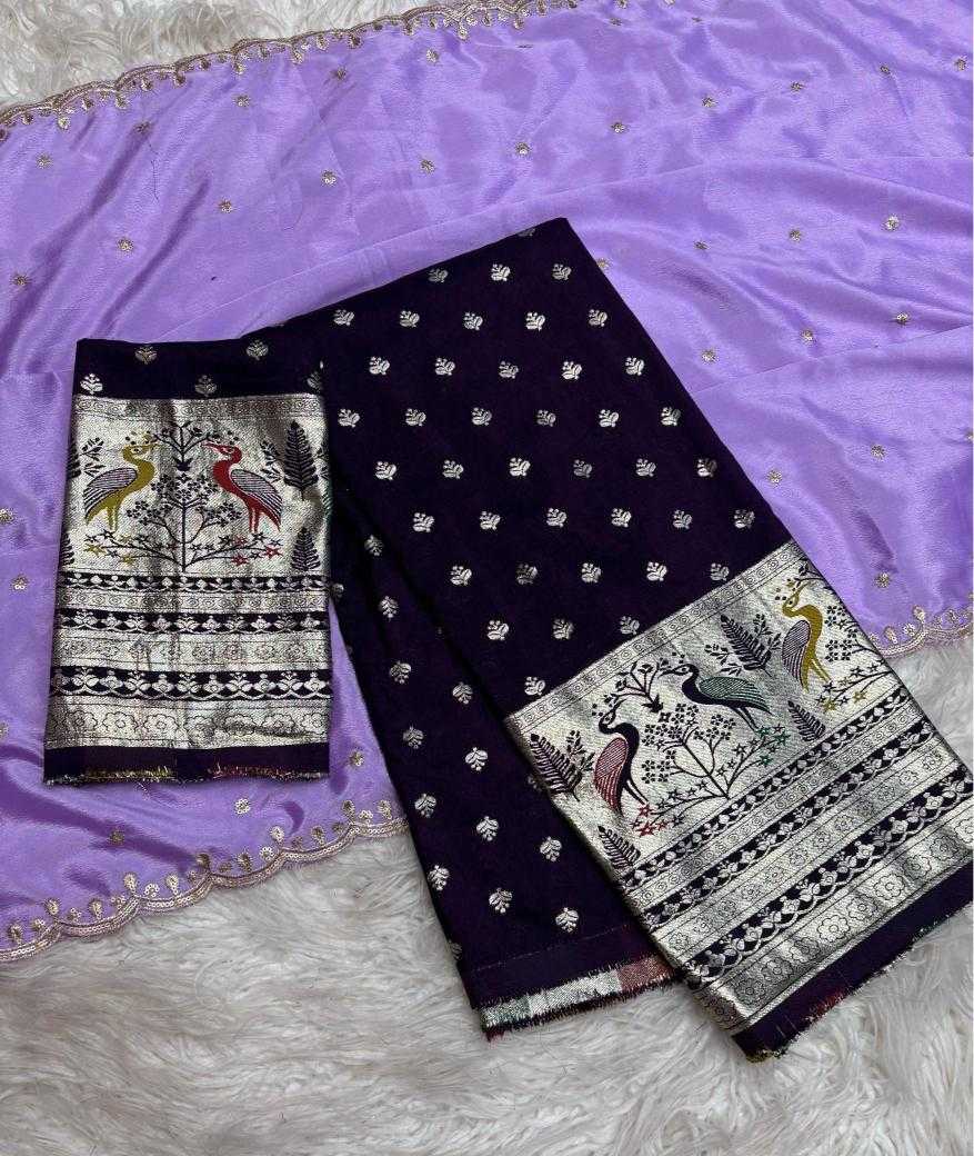 Ynf Dola Silk RIN195 Duck Half Silk Sarees Wedding Collections Festive Collections Wholesale Dola Silk Sarees Soft Silk Sarees Designer Silk Sarees Manufacturer