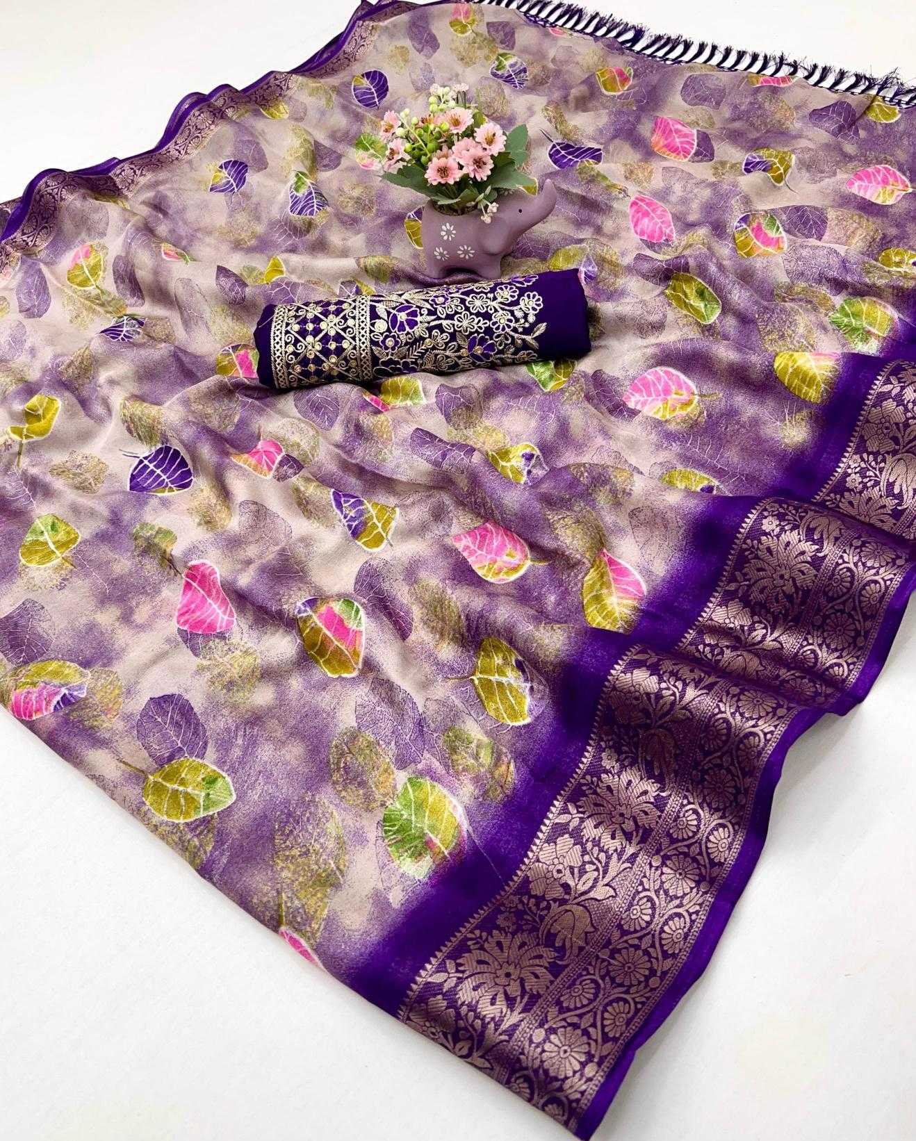 Ynf Dull Moss RIN209 Aangan Sarees Wedding Collections Festive Collections Wholesale Designer Sarees Printed Sarees Zari Border Sarees Manufacturer