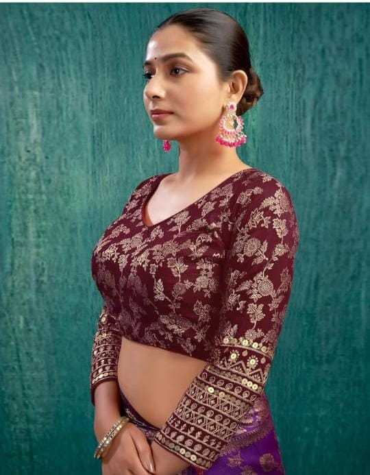 Ynf Fancy KESH356 bnarsi Readymade Blouses Wholesale Blouse Designer Blouse Party Wear Blouse Manufacturer