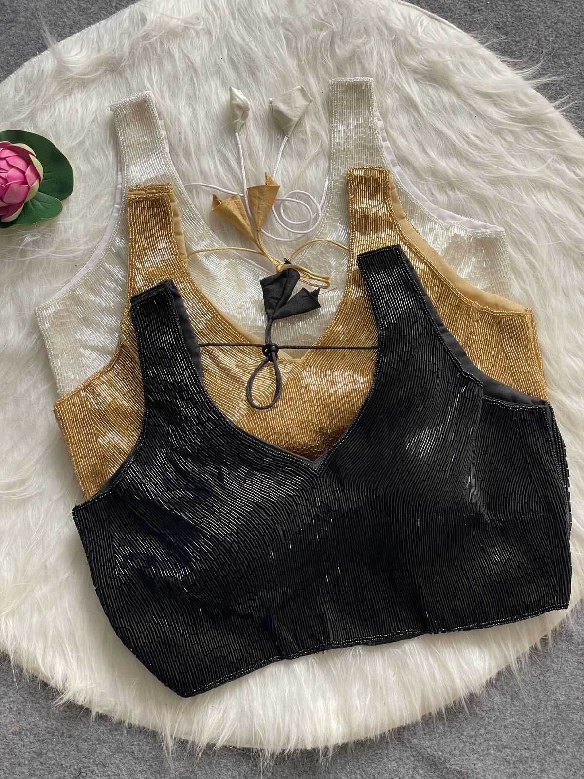 Ynf Fancy KESH426 Pipe moti Readymade Blouses Wholesale Blouse Designer Blouse Party Wear Blouse Manufacturer