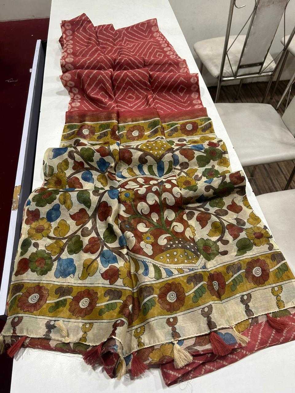 Ynf Fancy KESH484 301 Sarees Wedding Collections Festive Collections Wholesale Designer Sarees Printed Sarees Kalamkari Sarees Manufacturer
