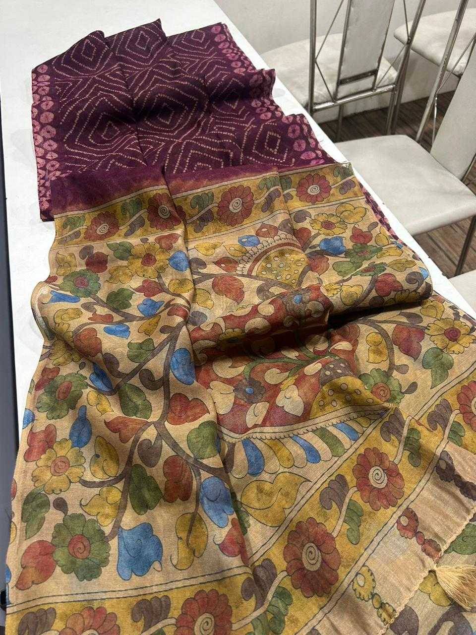 Ynf Fancy KESH484 301 Sarees Wedding Collections Festive Collections Wholesale Designer Sarees Printed Sarees Kalamkari Sarees Manufacturer
