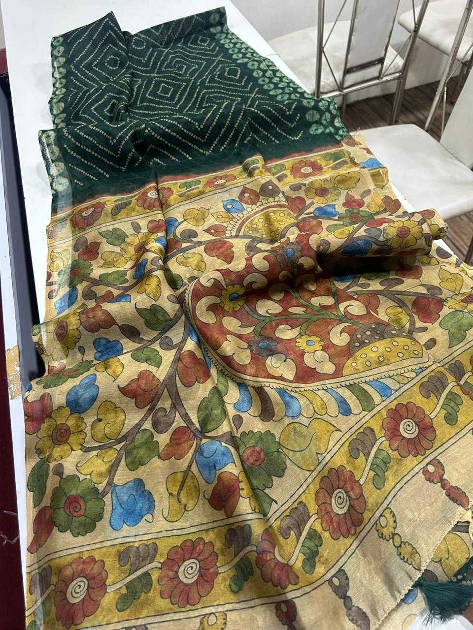 Ynf Fancy KESH484 301 Sarees Wedding Collections Festive Collections Wholesale Designer Sarees Printed Sarees Kalamkari Sarees Manufacturer