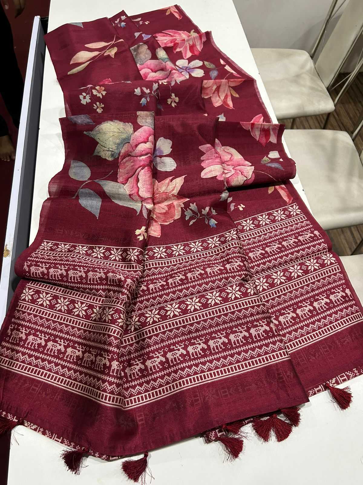 Ynf Fancy KESH484 329 Sarees Wedding Collections Festive Collections Wholesale Designer Sarees Printed Sarees Tussar Sarees Manufacturer