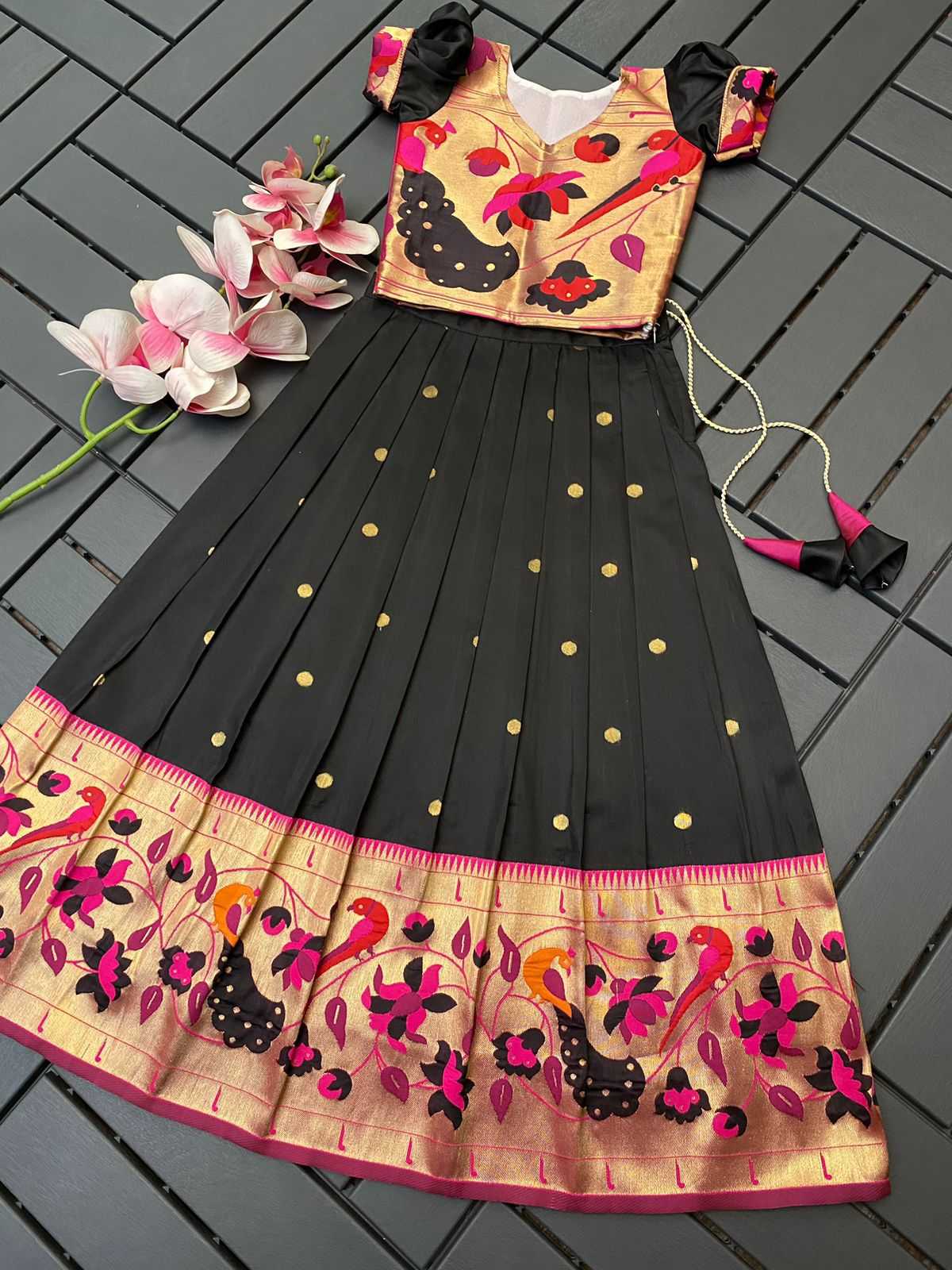 Ynf Fancy KESH493 Per Size Kids Wear Wholesale Kids Lehenga Kids Lehenga Choli Baby Girl Lehenga Manufacturer