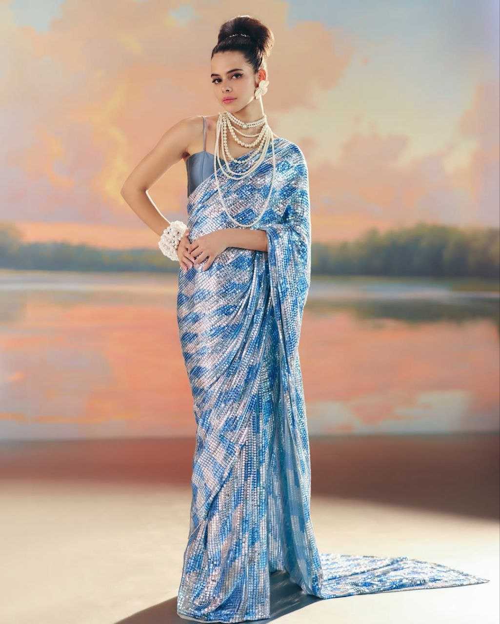 Ynf Fancy RIN112 NIRALI Sarees Wholesale Designer Sarees Party Wear Sarees Fancy Sarees Manufacturer