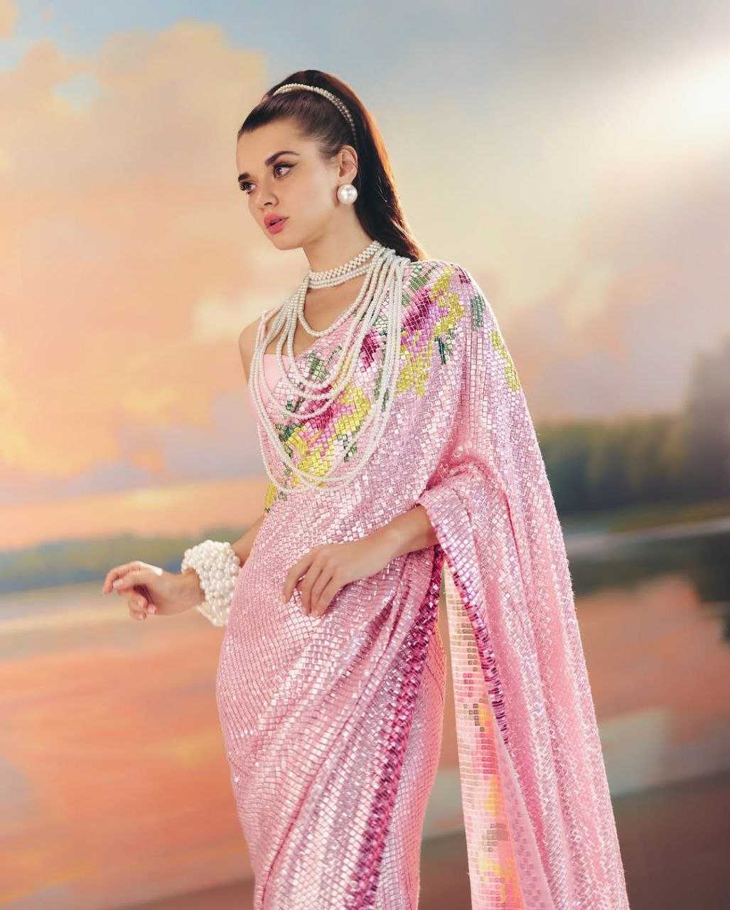 Ynf Fancy RIN112 NIRALI Sarees Wholesale Designer Sarees Party Wear Sarees Fancy Sarees Manufacturer