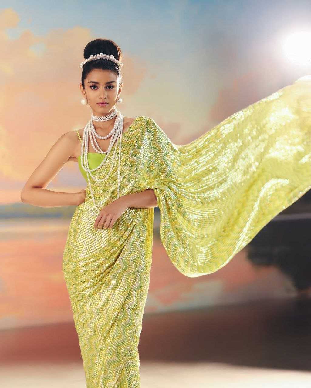 Ynf Fancy RIN112 NIRALI Sarees Wholesale Designer Sarees Party Wear Sarees Fancy Sarees Manufacturer