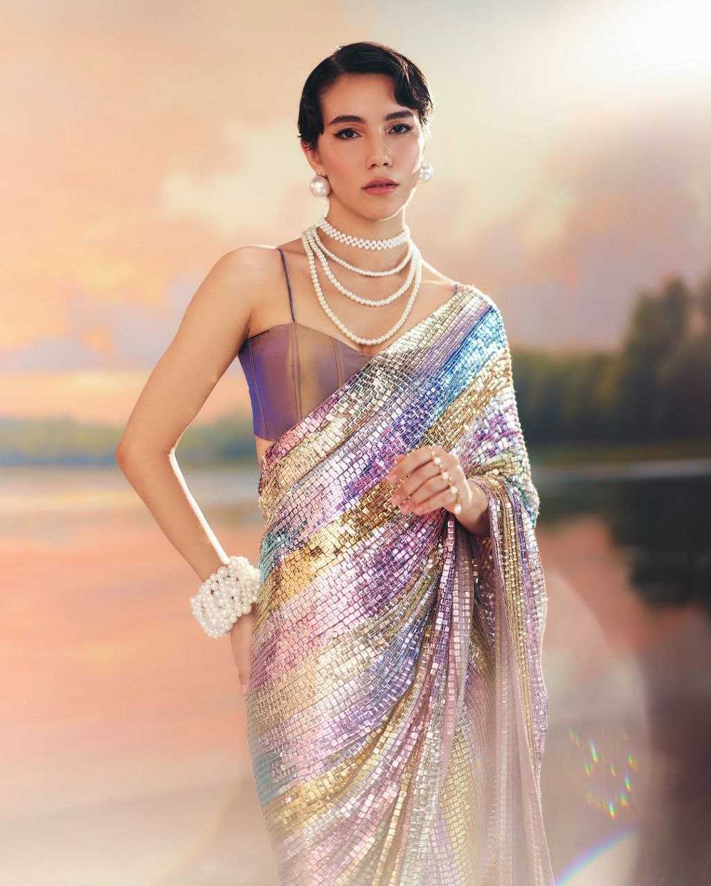 Ynf Fancy RIN112 NIRALI Sarees Wholesale Designer Sarees Party Wear Sarees Fancy Sarees Manufacturer