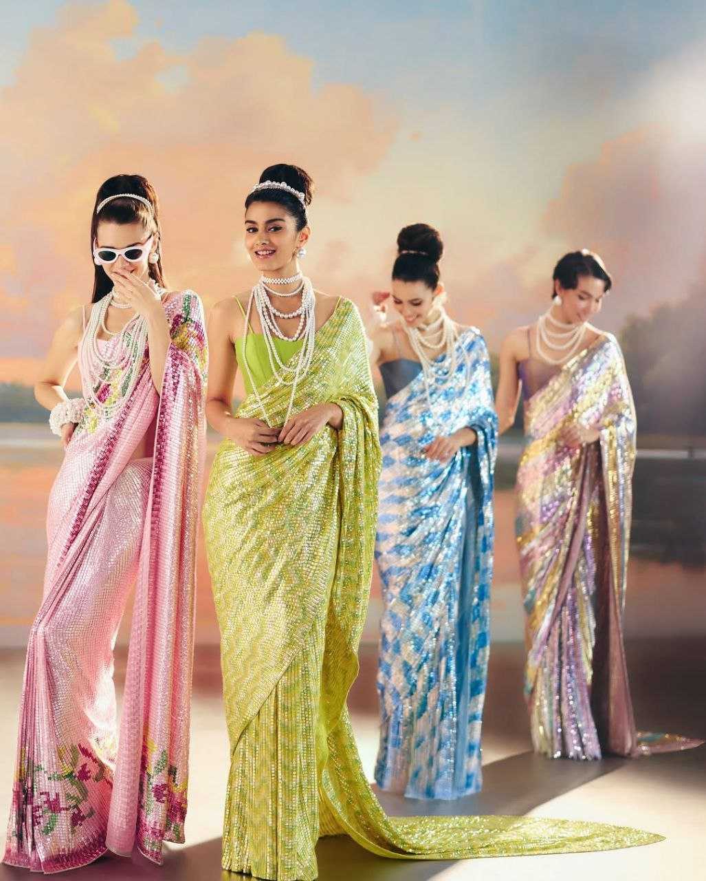Ynf Fancy RIN112 NIRALI Sarees Wholesale Designer Sarees Party Wear Sarees Fancy Sarees Manufacturer