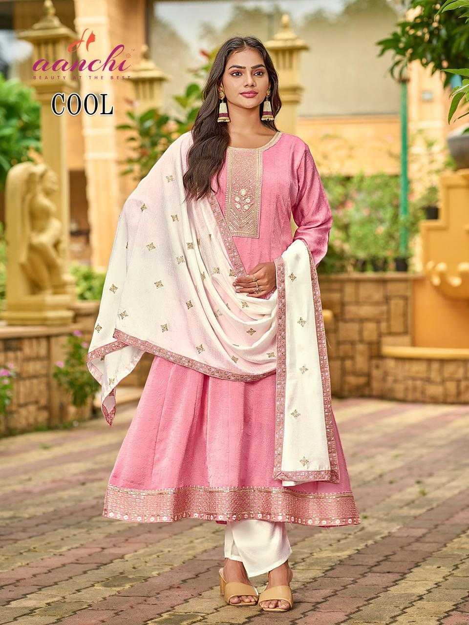 Ynf Fancy RIN190 AANCHI-COOL Setwise Collections Wholesale Gowns Catalogs Manufacturer