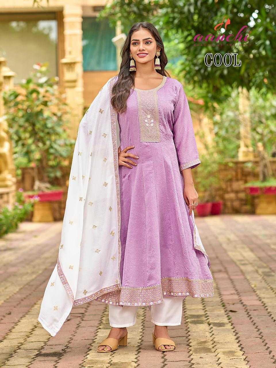 Ynf Fancy RIN190 AANCHI-COOL Setwise Collections Wholesale Gowns Catalogs Manufacturer