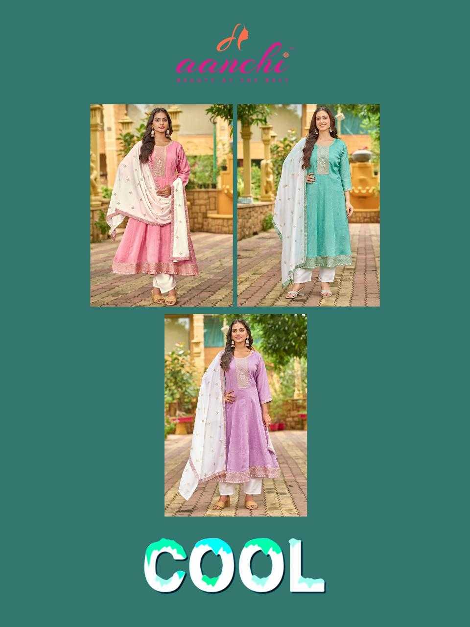 Ynf Fancy RIN190 AANCHI-COOL Setwise Collections Wholesale Gowns Catalogs Manufacturer