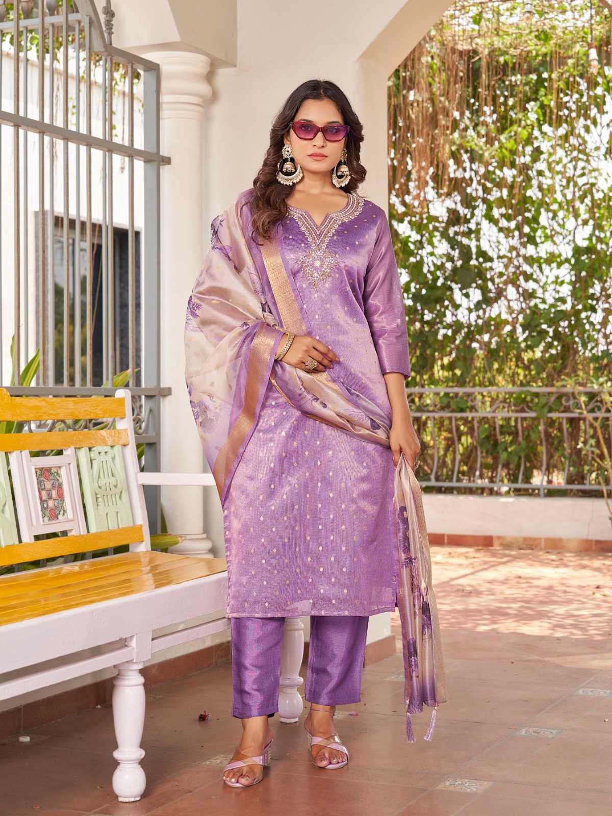 Ynf Fancy RIN190 AANCHI-JAGUAR Setwise Collections Wholesale Dresses & Suits Catalogs Manufacturer