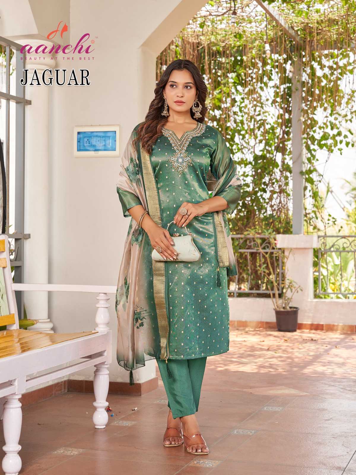 Ynf Fancy RIN190 AANCHI-JAGUAR Setwise Collections Wholesale Dresses & Suits Catalogs Manufacturer