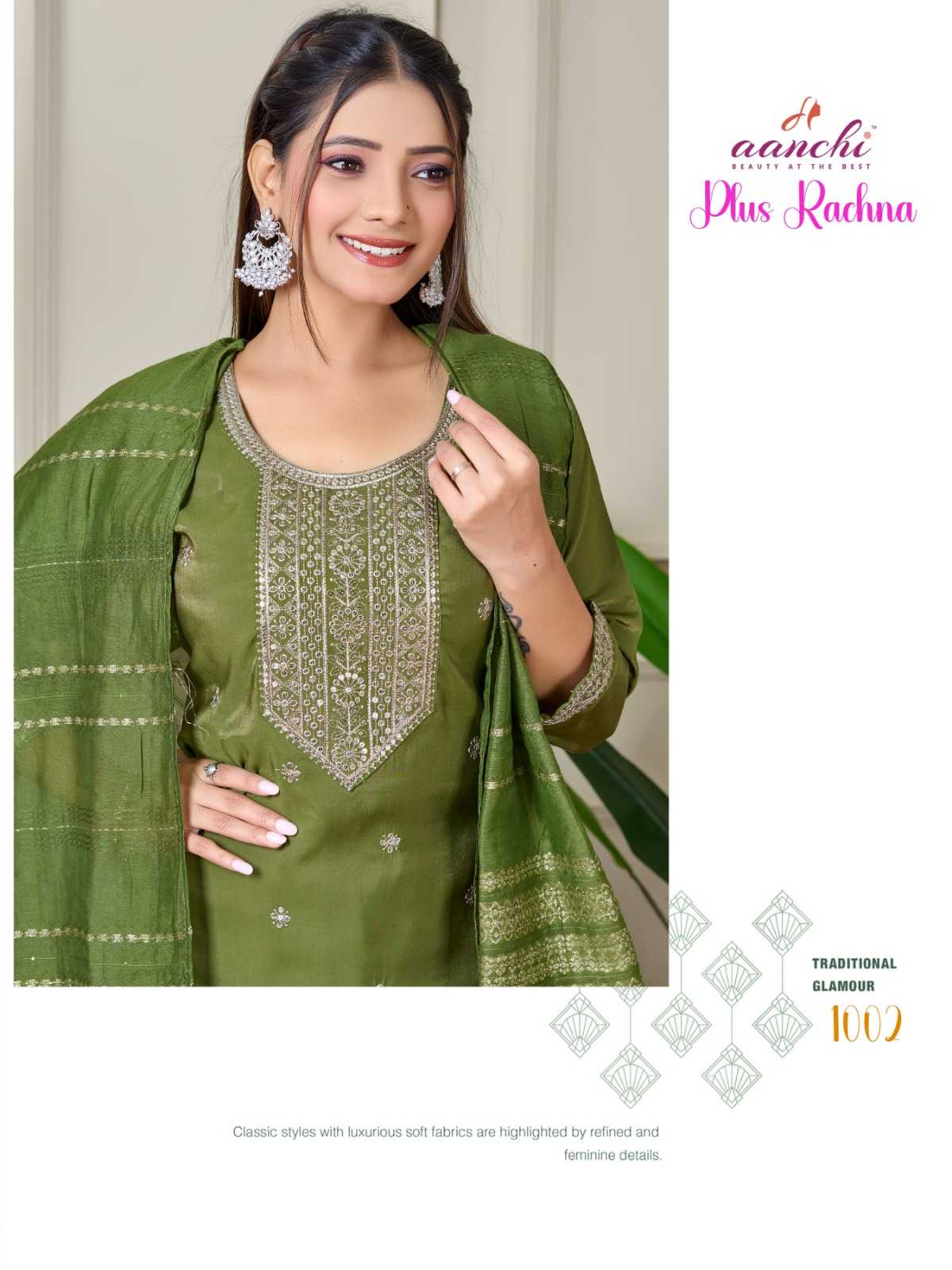 Ynf Fancy RIN190 AANCHI-PLUS RACHNA Setwise Collections Wholesale Dresses & Suits Catalogs Manufacturer