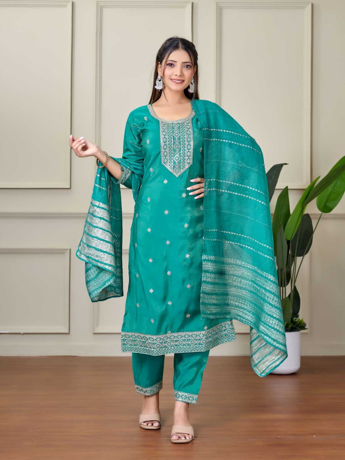 Ynf Fancy RIN190 AANCHI-PLUS RACHNA Setwise Collections Wholesale Dresses & Suits Catalogs Manufacturer