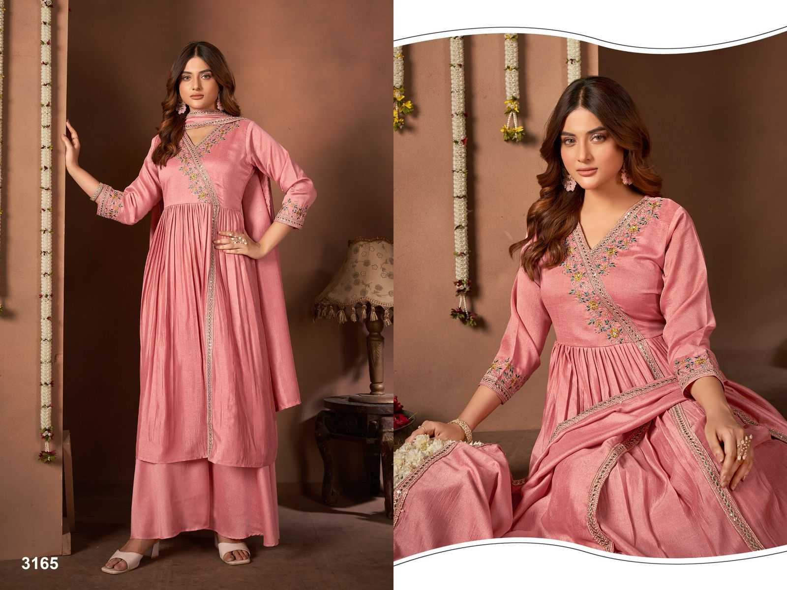 Ynf Fancy RIN190 Angarakha Setwise Collections Wholesale Gowns Catalogs Manufacturer