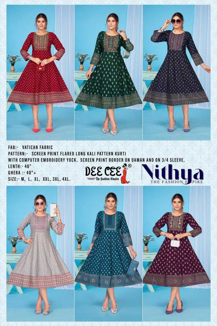 Ynf Fancy RIN190 DEECEE-NITHYA Setwise Collections Wholesale Gowns Catalogs Manufacturer
