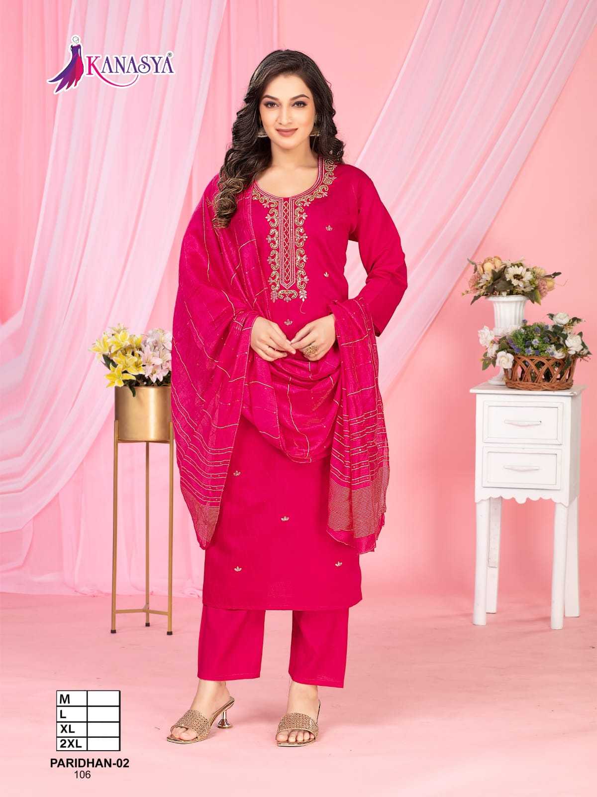 Ynf Fancy RIN190 KANASYA-PTIDHAN VOL 02 Setwise Collections Wholesale Dresses & Suits Catalogs Manufacturer
