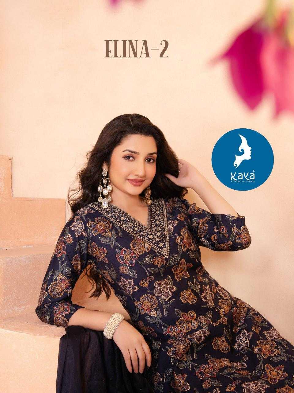 Ynf Fancy RIN190 KAYA KURTI-ELINA-2 Setwise Collections Wholesale Dresses & Suits Catalogs Manufacturer
